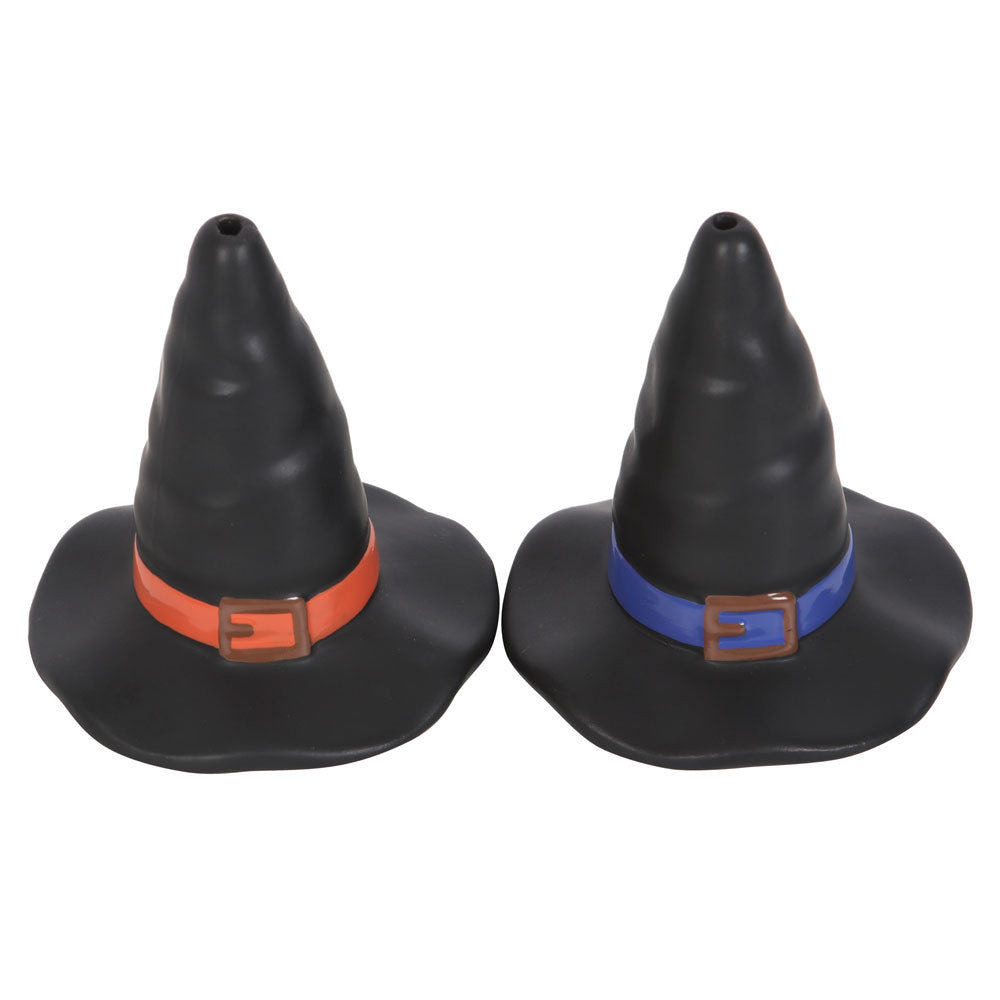 Witch Hat Halloween Salt and Pepper Shakers