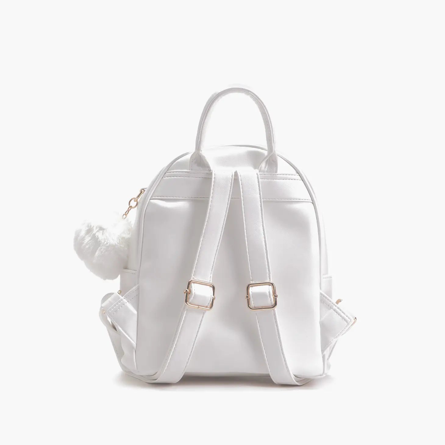 White sales mini backpacks