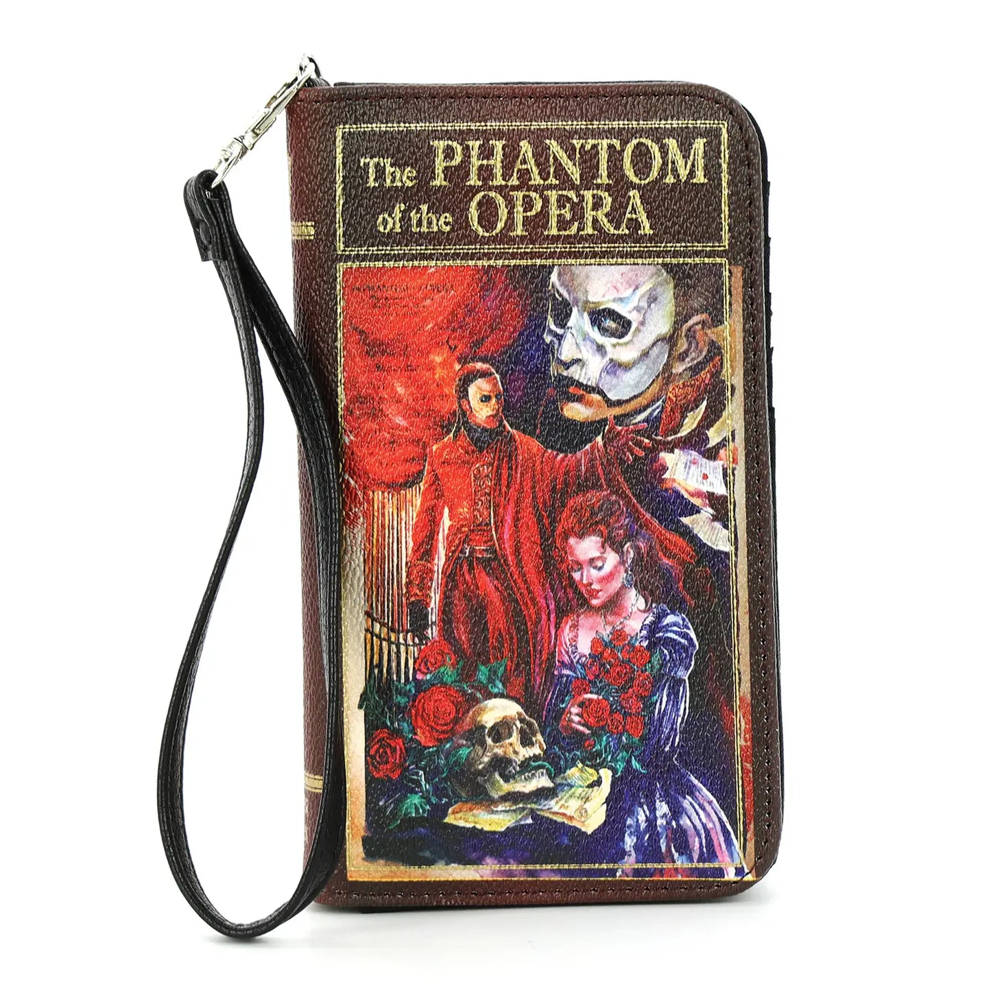 The Phantom Of The Opera Book Wallet With Wrist Strap