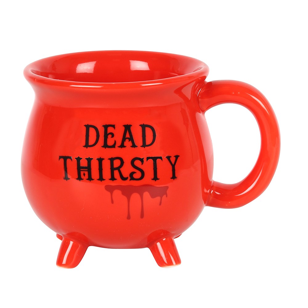Dead Thirsty Halloween Cauldron Mug