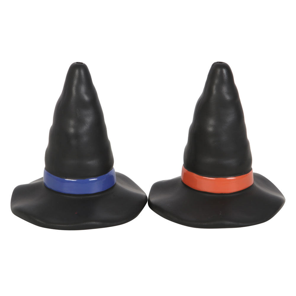 Witch Hat Halloween Salt and Pepper Shakers