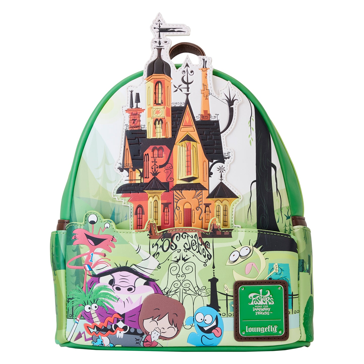Loungefly Cartoon Network Fosters Home For Imaginary Friends House Mini Backpack