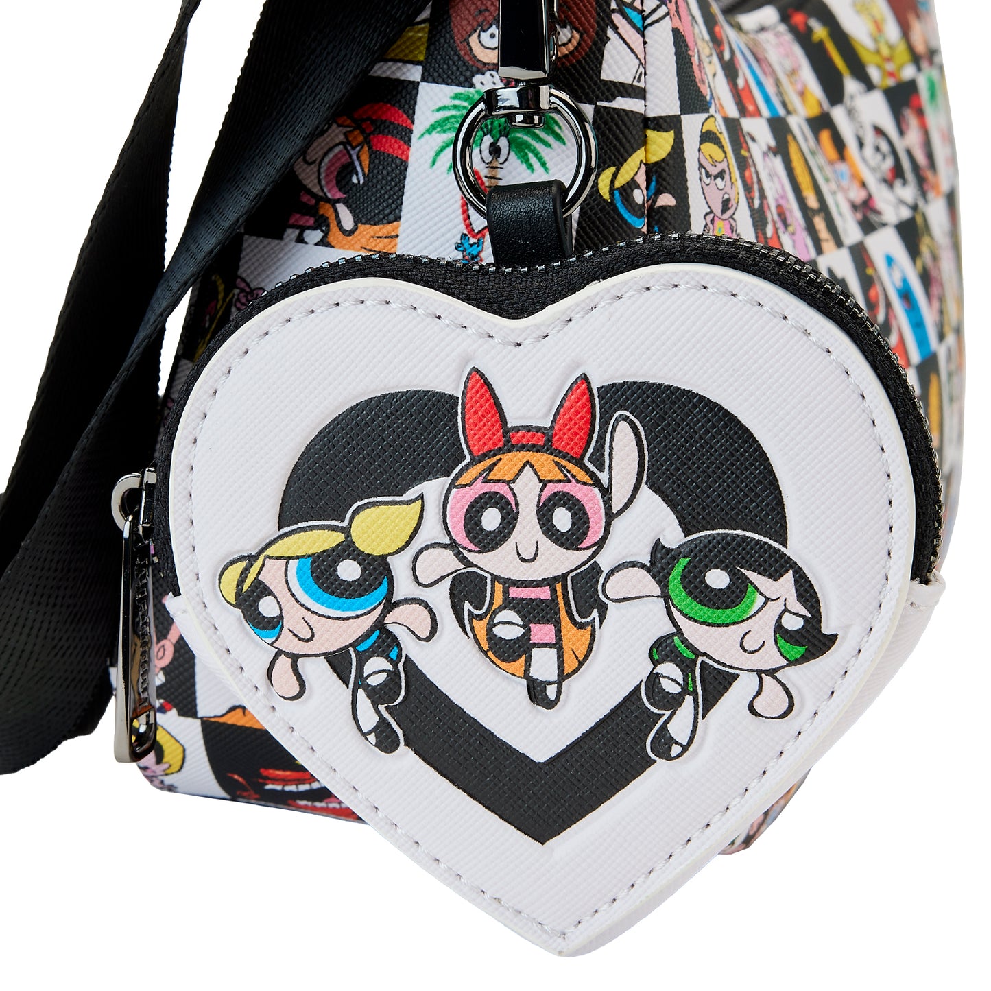 Loungefly Cartoon Network Retro Collage Crossbody Bag With Coin Pouch