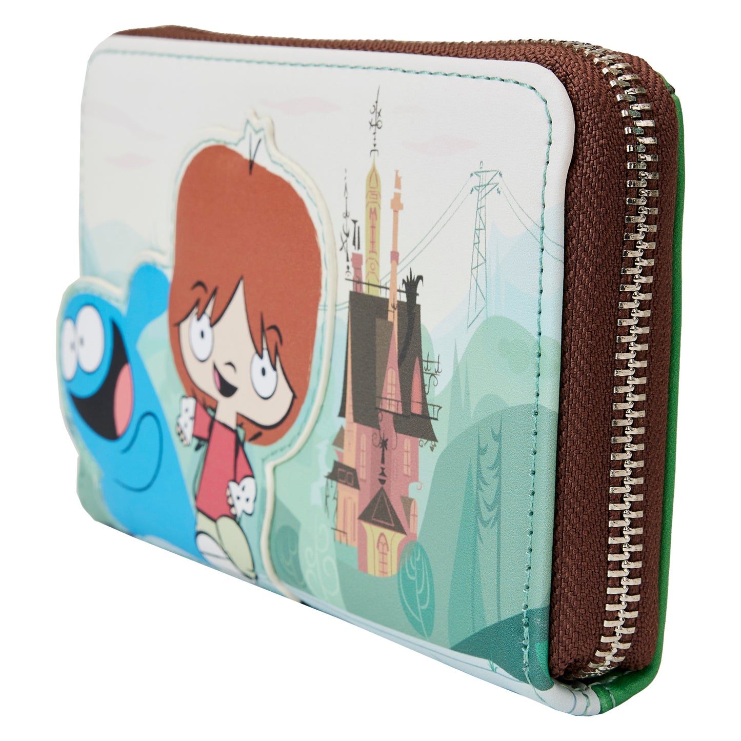 Loungefly Cartoon Network Fosters Home For Imaginary Friends Mac And Blue Zip-Around Wallet