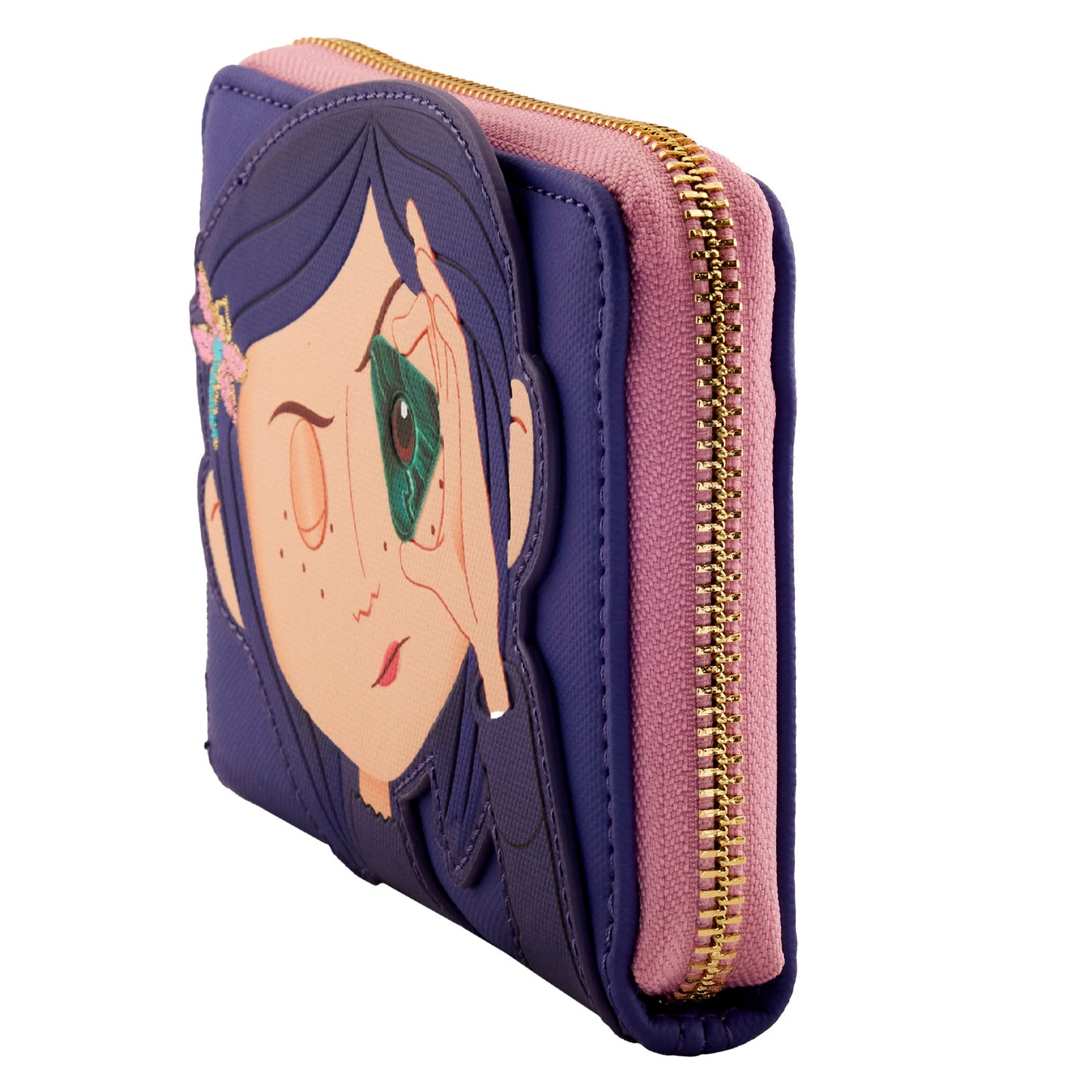 Loungefly Laika Coraline Stars Cosplay Zip-Around Wallet