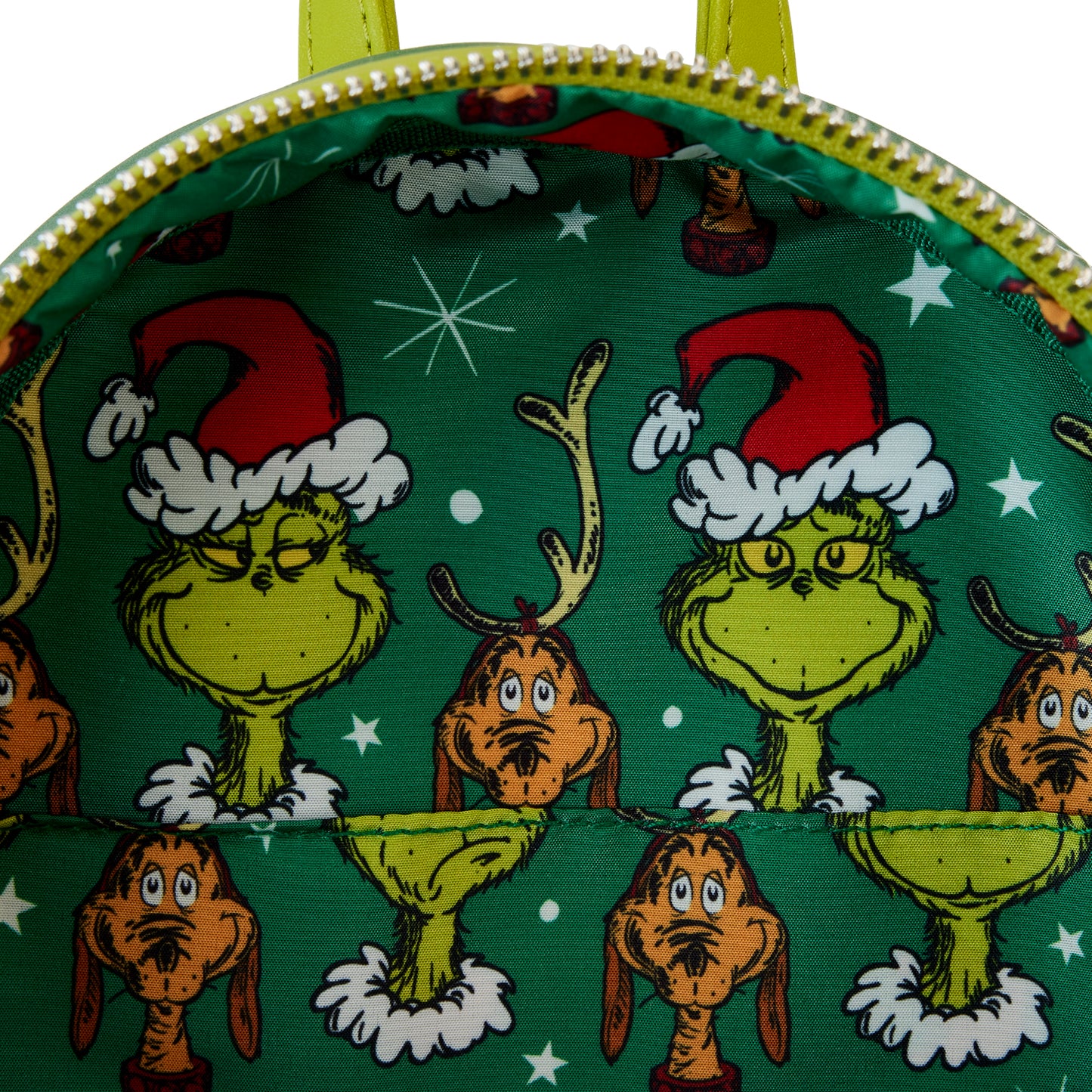 Loungefly Dr. Seuss' How the Grinch Stole Christmas! Santa Cosplay Mini Backpack *PRE-ORDER ITEM*