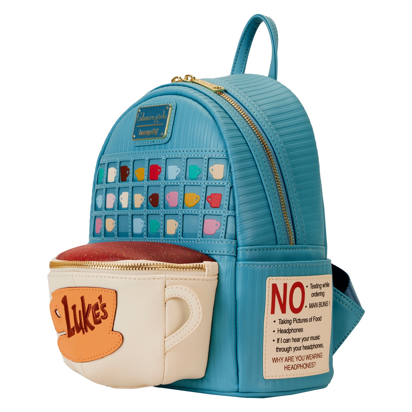 Gilmore Girls Luke's Diner Domed Coffee Mug Mini Backpack *PRE-ORDER ITEM*