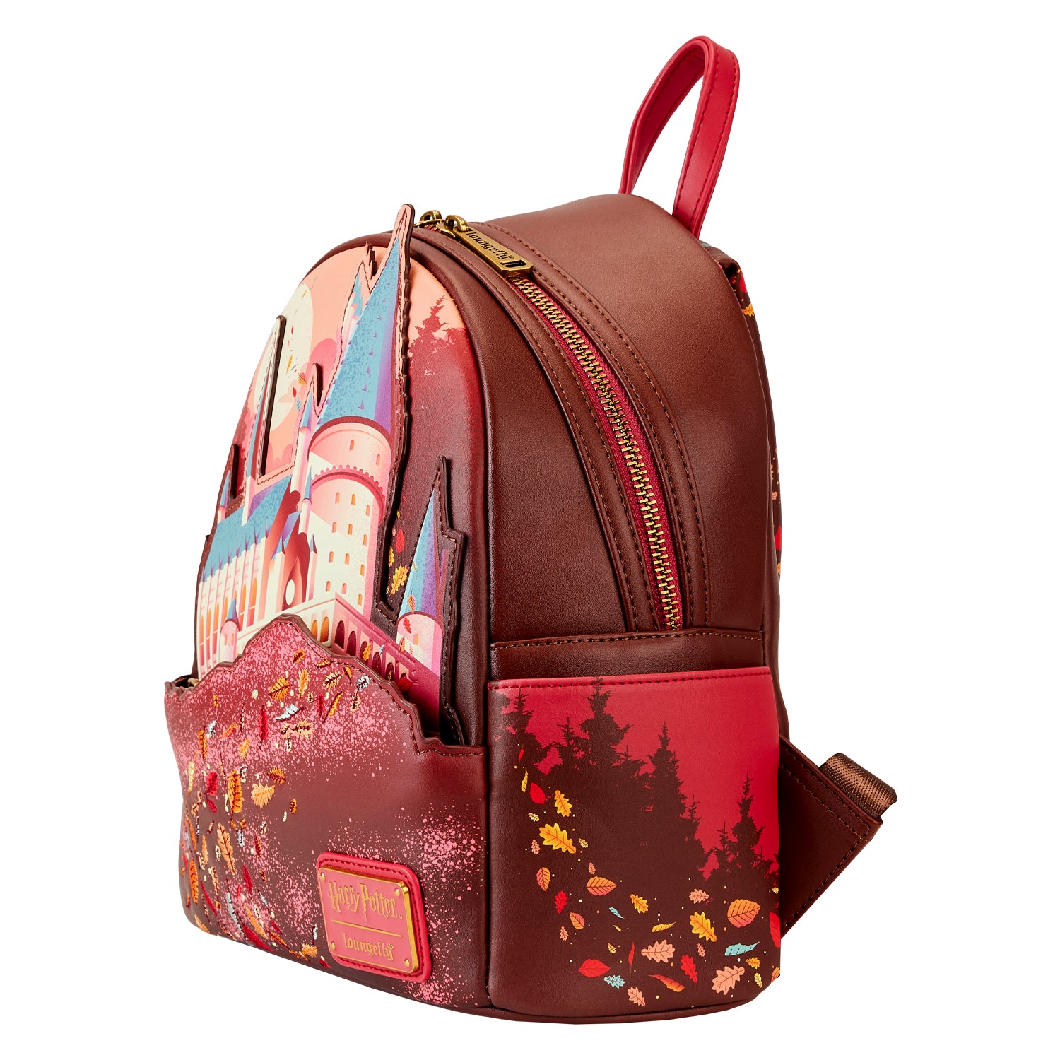 harry potter hogwarts mini backpack Loungefly Harry Potter Hogwarts Fall Mini Backpack – Adorn Purse & Co