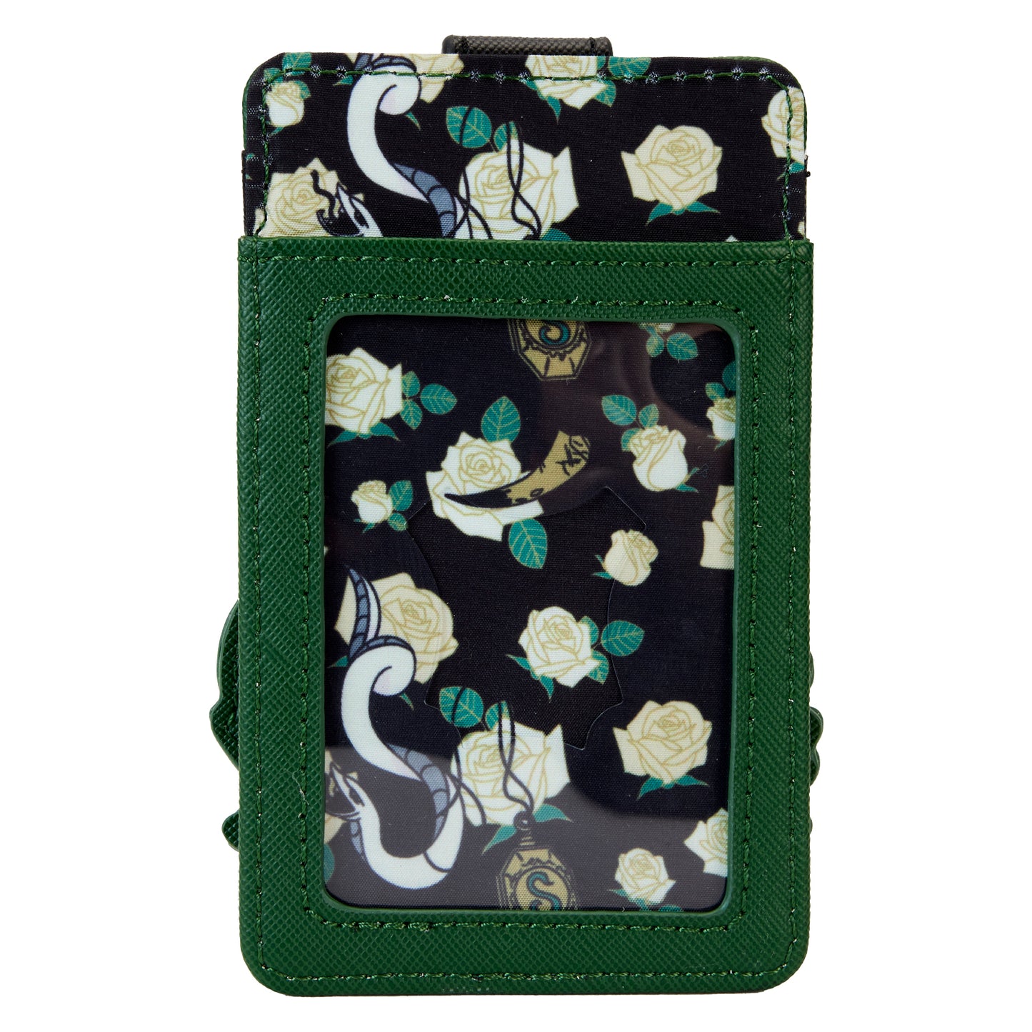 Loungefly Harry Potter Slytherin House Floral Tattoo Card Holder