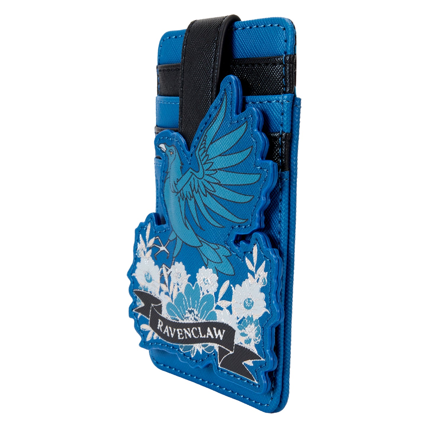 Loungefly Harry Potter Ravenclaw House Floral Tattoo Card Holder