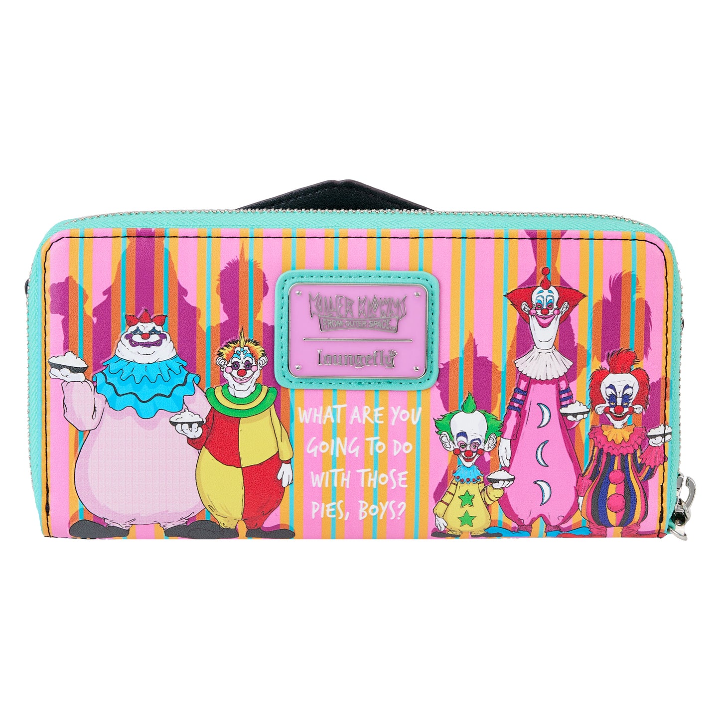 Loungefly MGM Killer Klowns From Outer Space Zip-Around Wallet *PRE-ORDER ITEM*