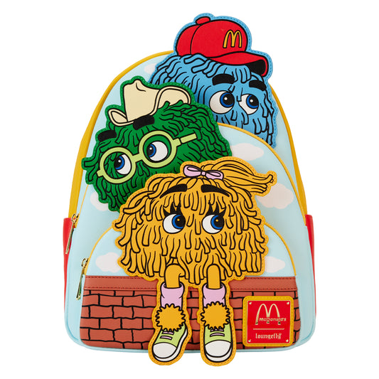 McDonald's Vintage Fry Kids Triple Pocket Mini Backpack *PRE-ORDER ITEM*