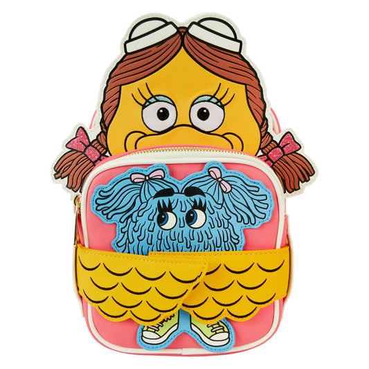 Loungefly McDonald's Birdie the Early Bird Crossbuddies® Crossbody Bag with Fry Kids Coin Bag *PRE-ORDER ITEM*