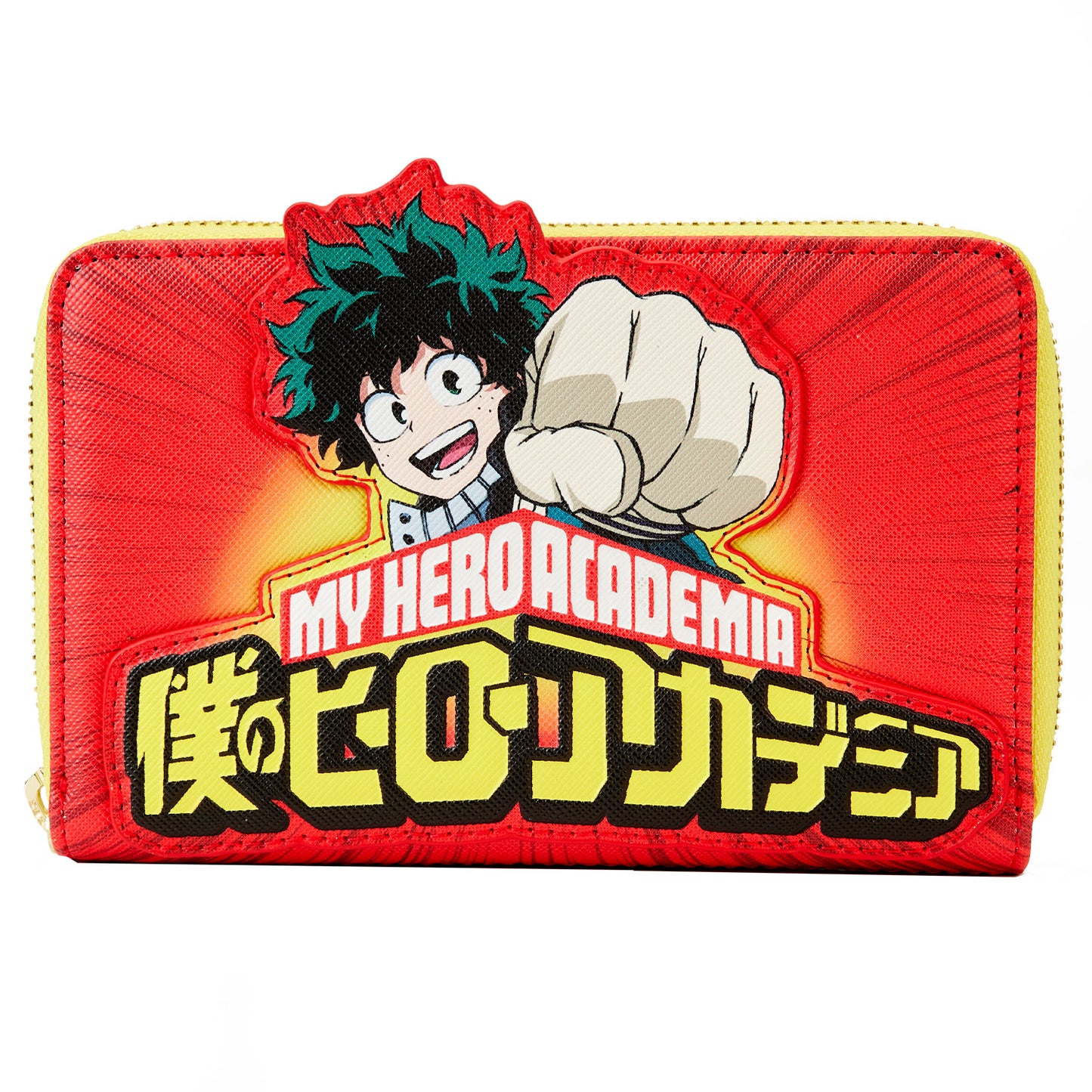 Loungefly My Hero Academia Izuku Punch Zip-Around Wallet