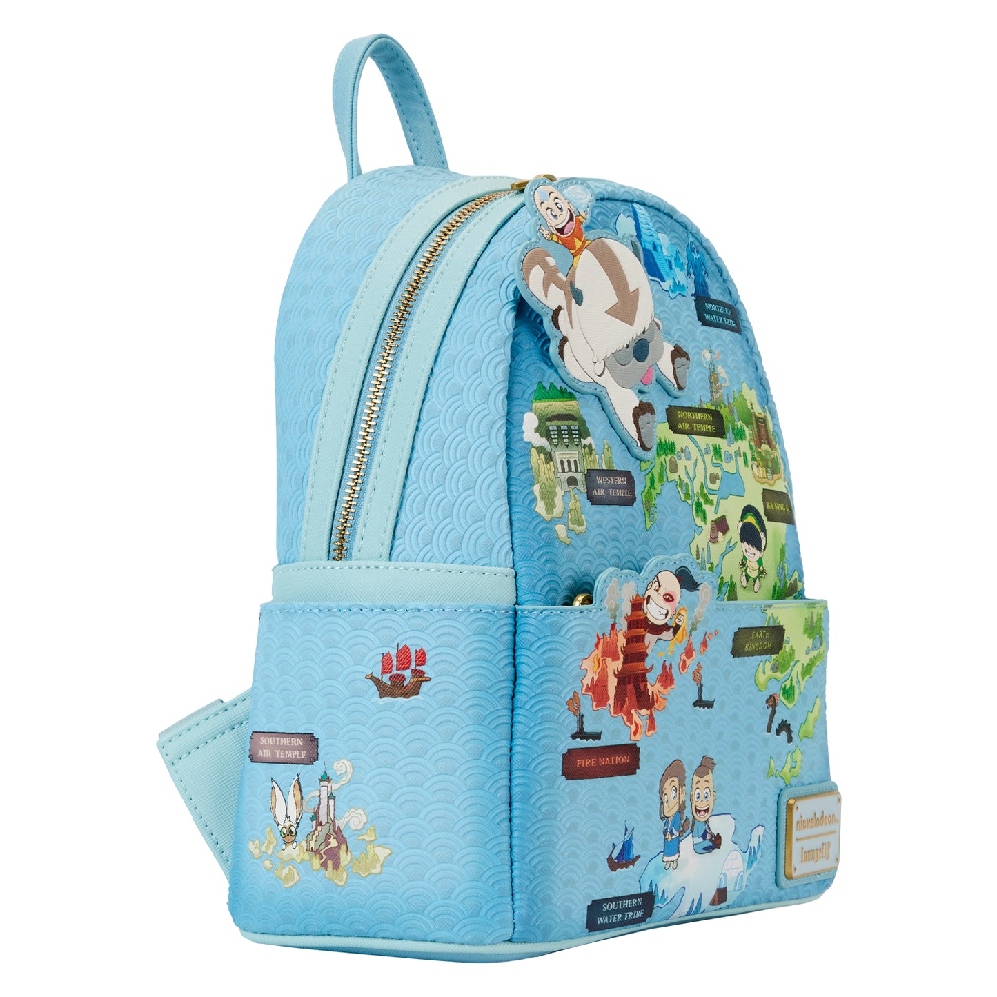 Loungefly Avatar: The Last Airbender Map of the Four Nations Mini Backpack *PRE-ORDER ITEM*