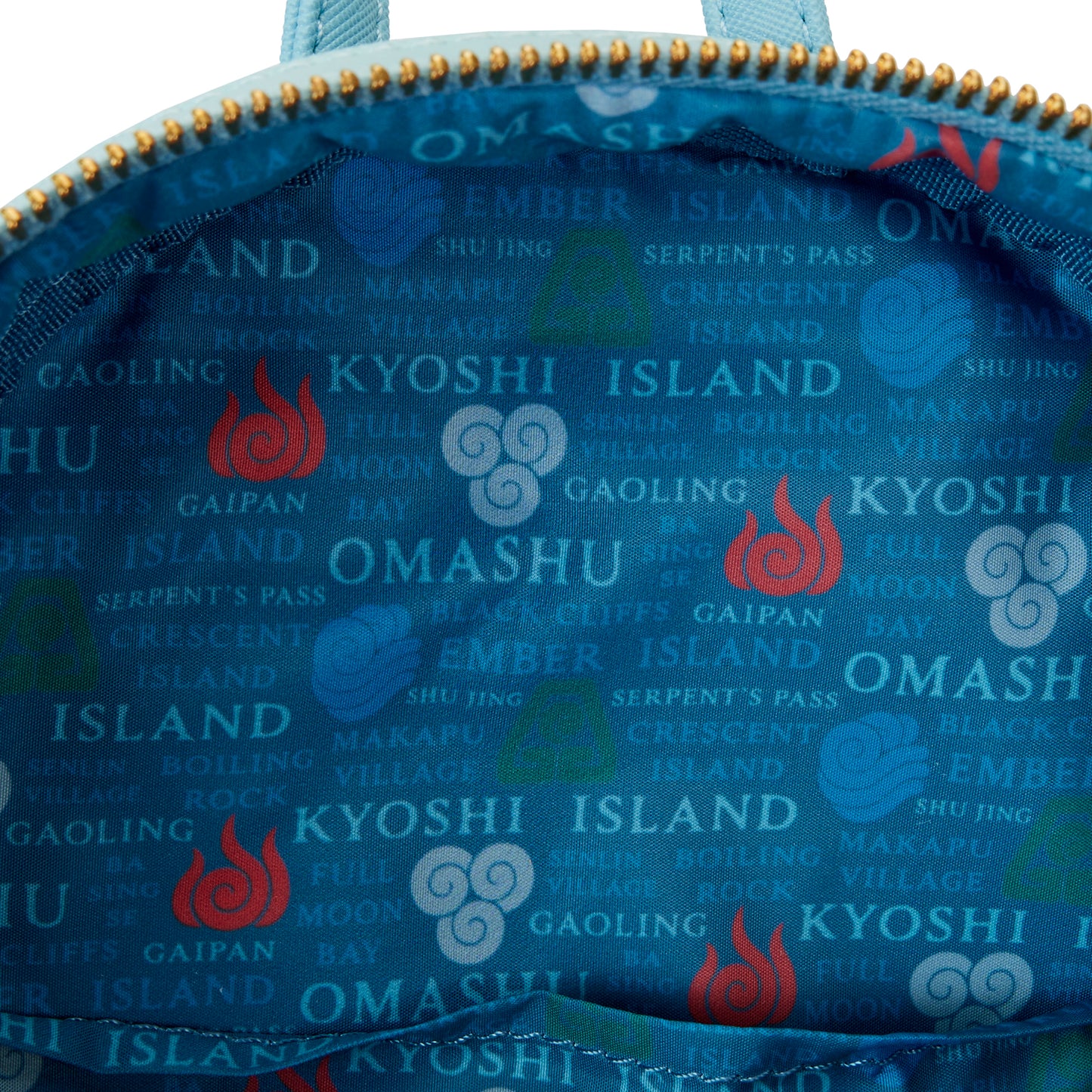 Loungefly Avatar: The Last Airbender Map of the Four Nations Mini Backpack *PRE-ORDER ITEM*