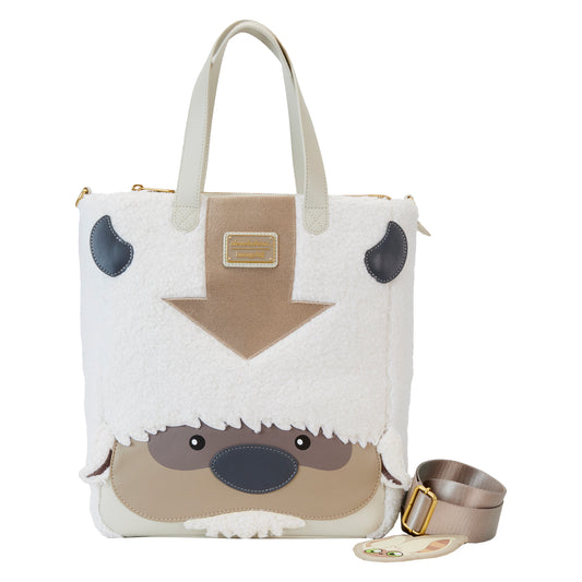 Loungefly Avatar: The Last Airbender Appa Cosplay Plush Tote Bag with Momo Charm *PRE-ORDER ITEM*