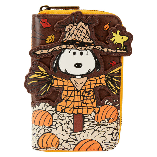 Loungefly Peanuts Snoopy Scarecrow Zip-Around Wallet *PRE-ORDER ITEM*