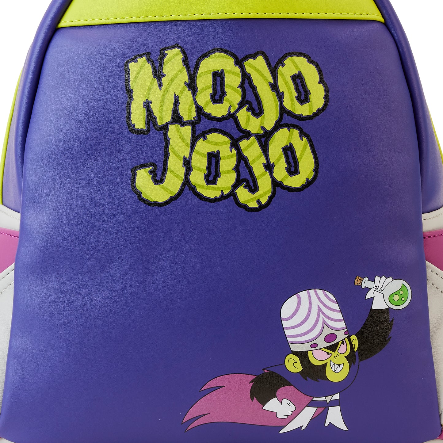 Loungefly Cartoon Network Power Puff Girls Mojo Jojo Glow Cosplay Mini Backpack