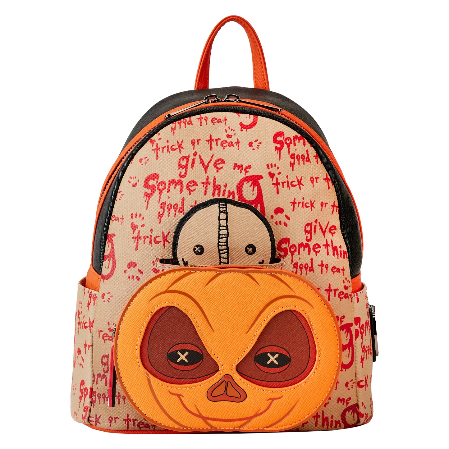 Loungefly Trick R' Treat Pumpkin Cosplay Mini Backpack *PRE-ORDER ITEM*