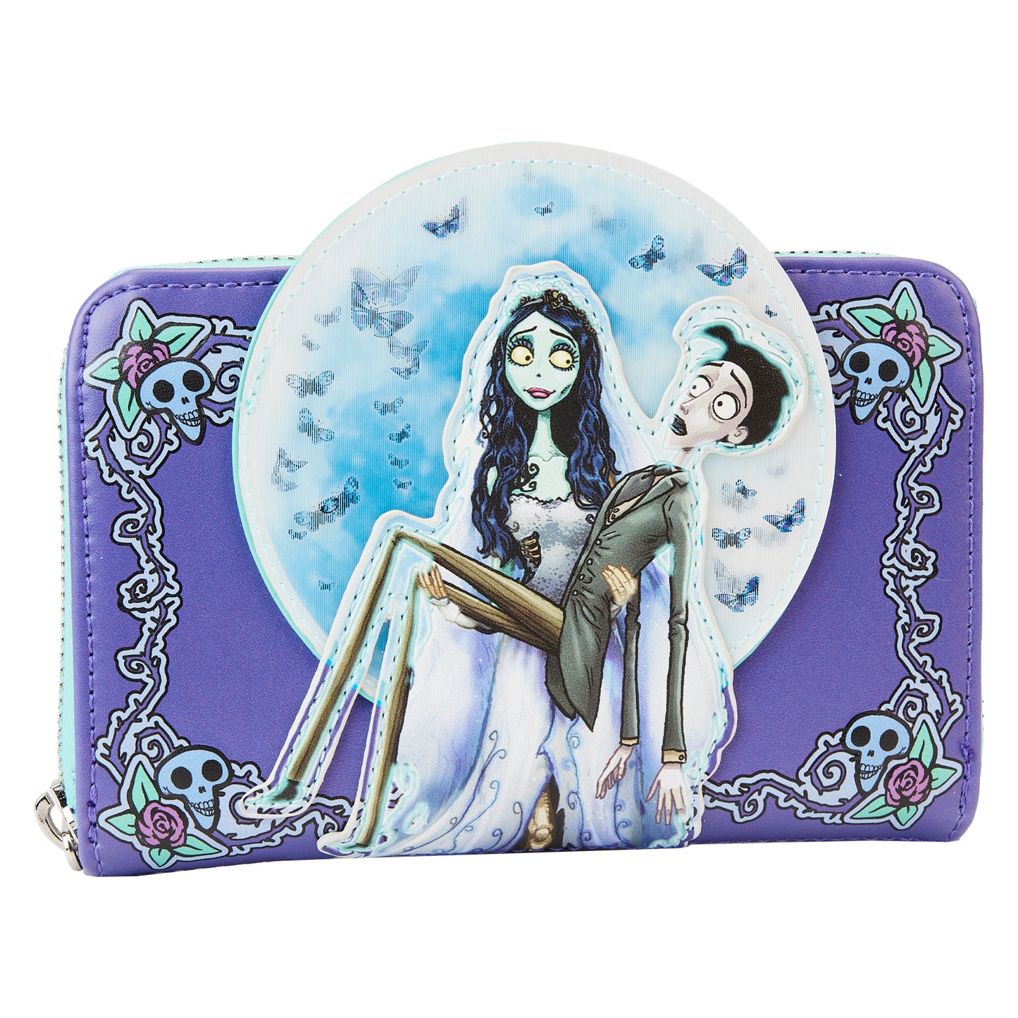Loungefly WB Corpse Bride Moon Zip-Around Wallet