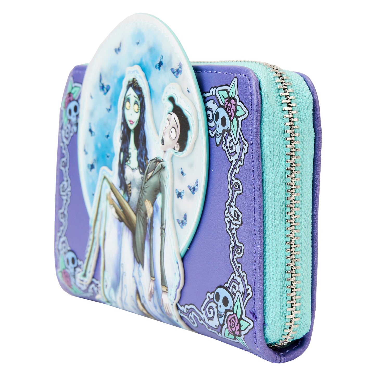 Loungefly WB Corpse Bride Moon Zip-Around Wallet