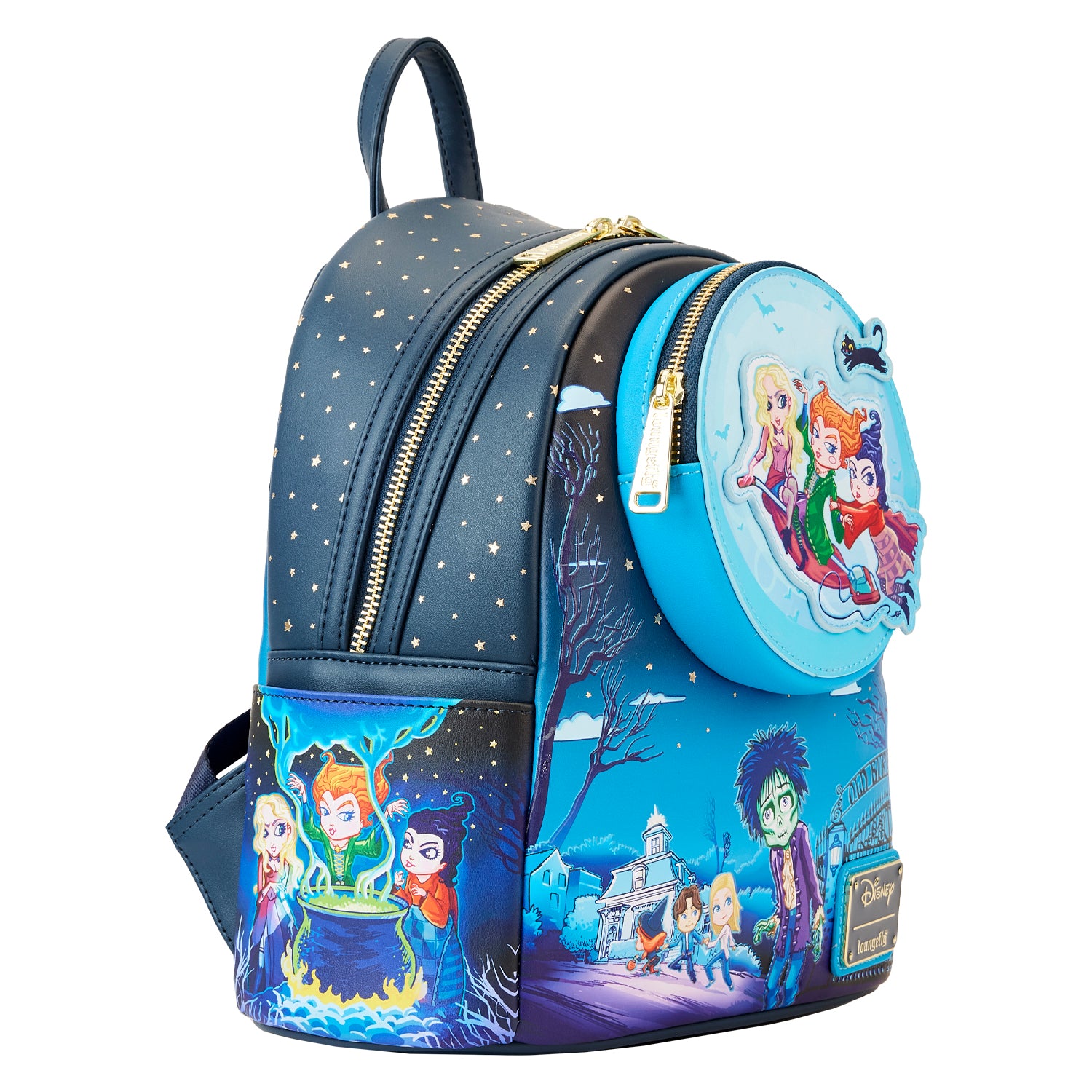 exclusive - cinderella castle glow mini backpack Hocus Pocus Poster Mini Backpack by Loungefly