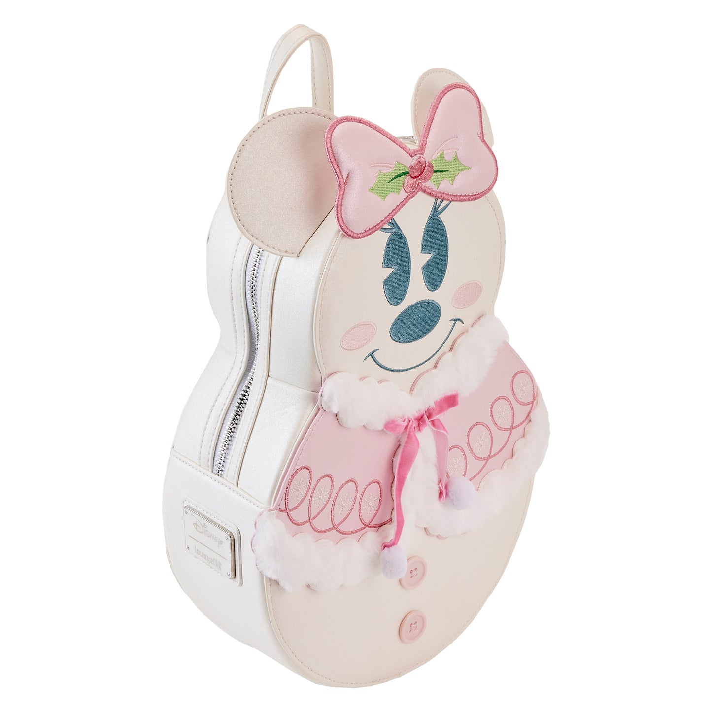 Loungefly Disney Minnie Pastel Figural Snowman Mini Backpack *PRE-ORDER ITEM*