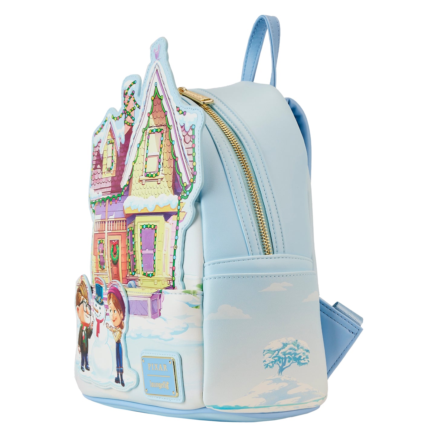 Loungelfy Disney Pixar Up House Christmas Lights Mini Backpack *PRE-ORDER ITEM*
