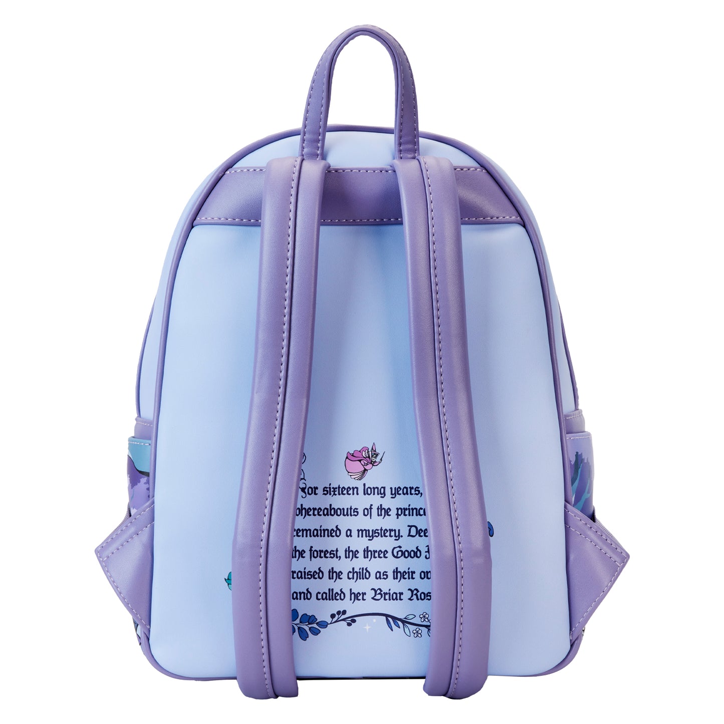 Sleeping Beauty 65th Anniversary Floral Scene Mini Backpack