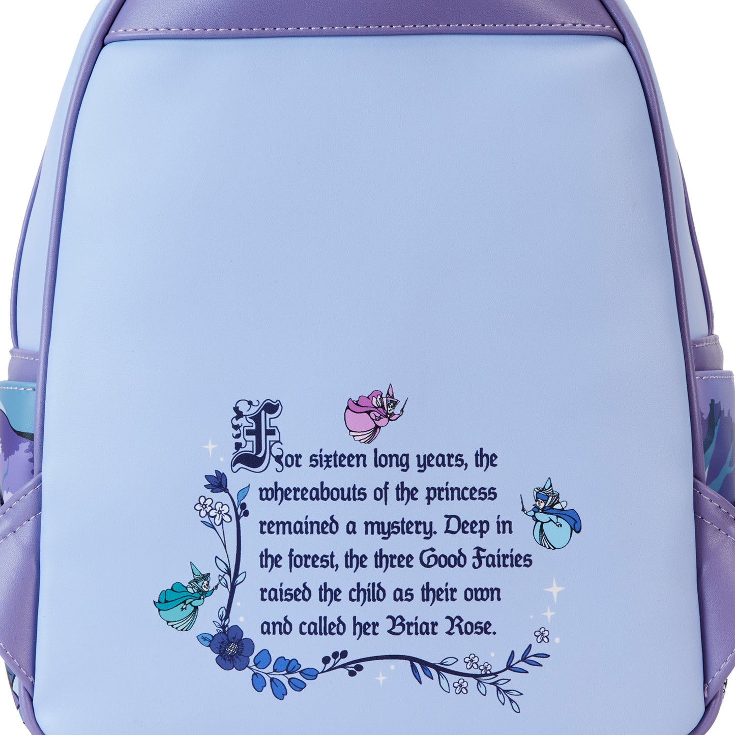Sleeping Beauty 65th Anniversary Floral Scene Mini Backpack *PRE-ORDER ITEM*