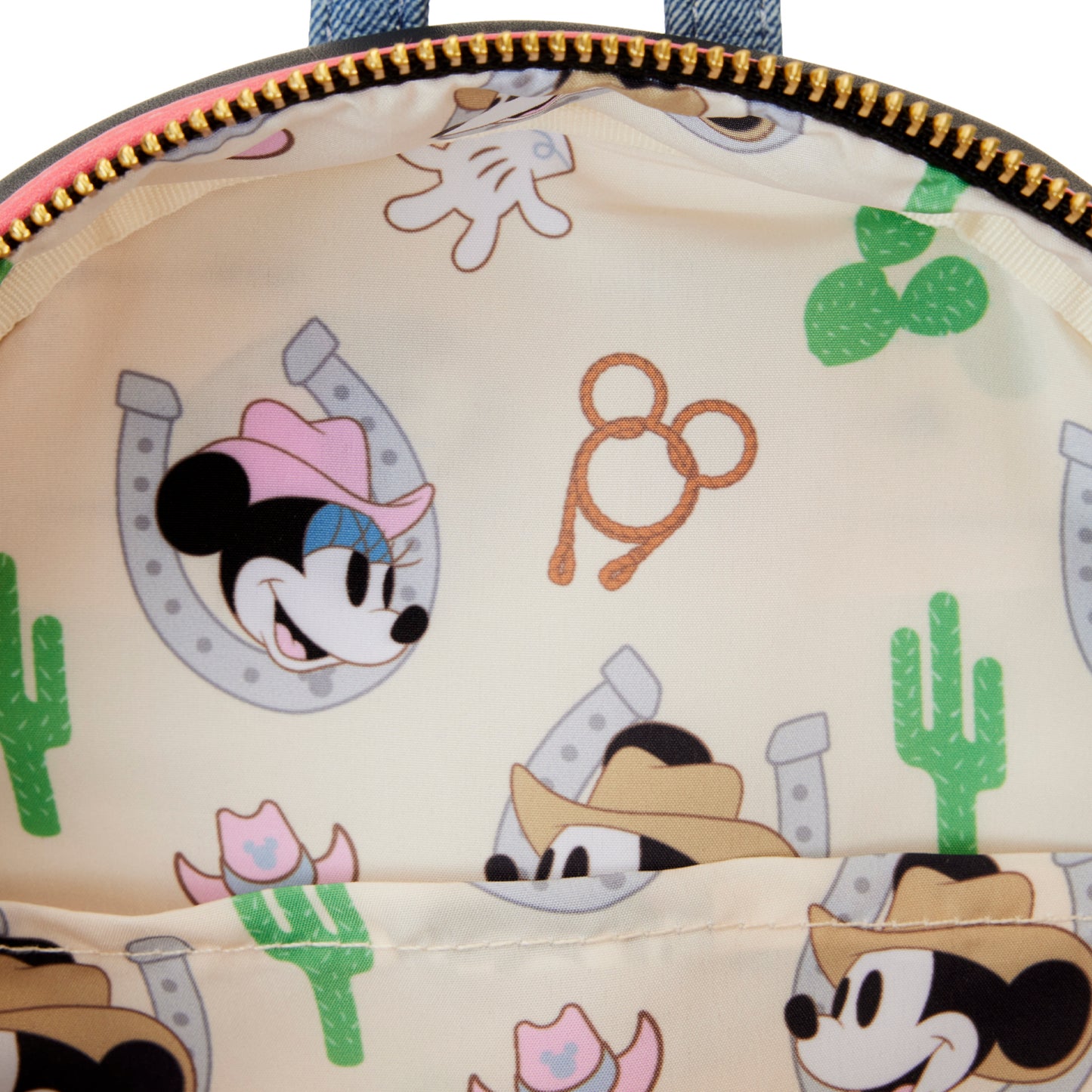 Western Mickey Mouse Cosplay Mini Backpack *PRE-ORDER ITEM*