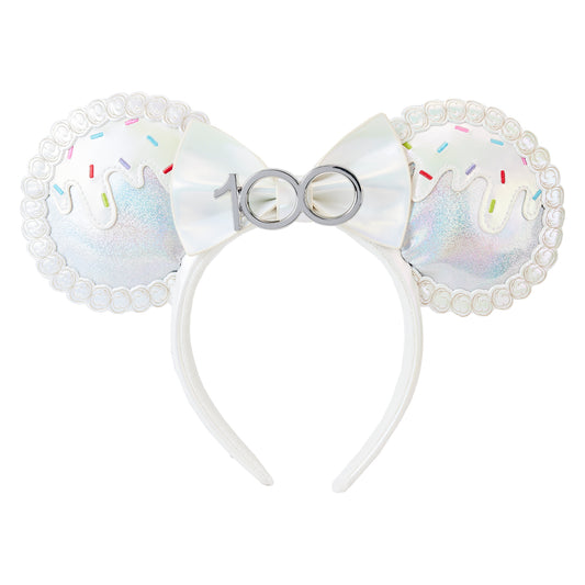 Loungefly Disney 100 Celebration Cake Minnie Ears Headband *PRE-ORDER ITEM*