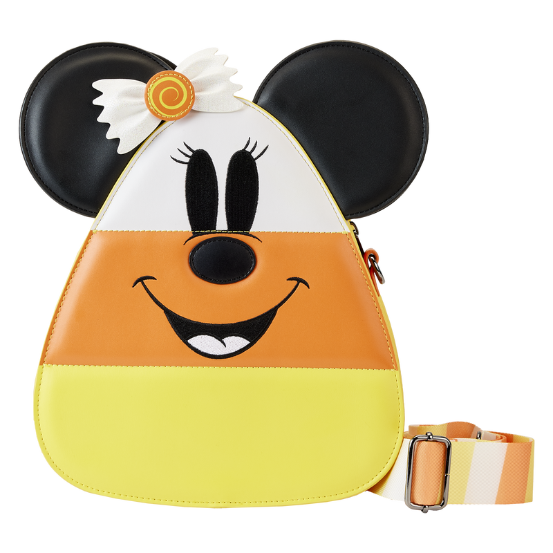 Loungefly Disney Mickey And Minnie Candy Corn Crossbody