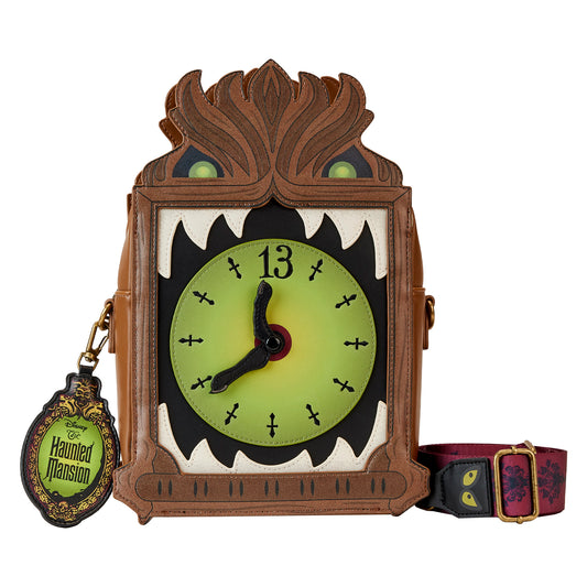 Loungefly Disney Haunted Mansion Clock Crossbody Purse *PRE-ORDER ITEM*