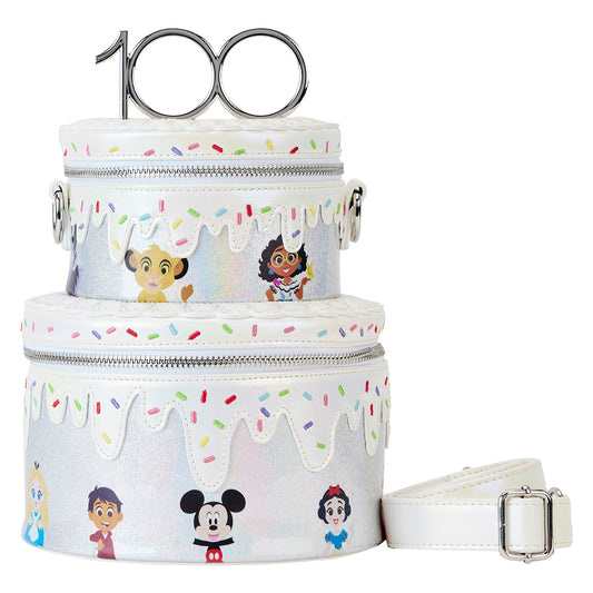 Loungefly Disney 100 Celebration Cake Crossbody *PRE-ORDER ITEM*