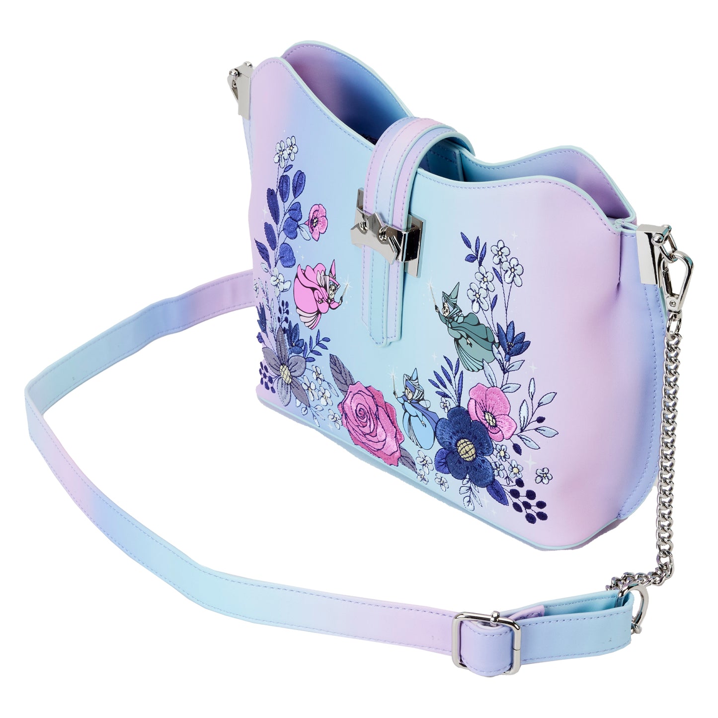 Sleeping Beauty 65th Anniversary Floral Crown Crossbody Bag *PRE-ORDER ITEM*