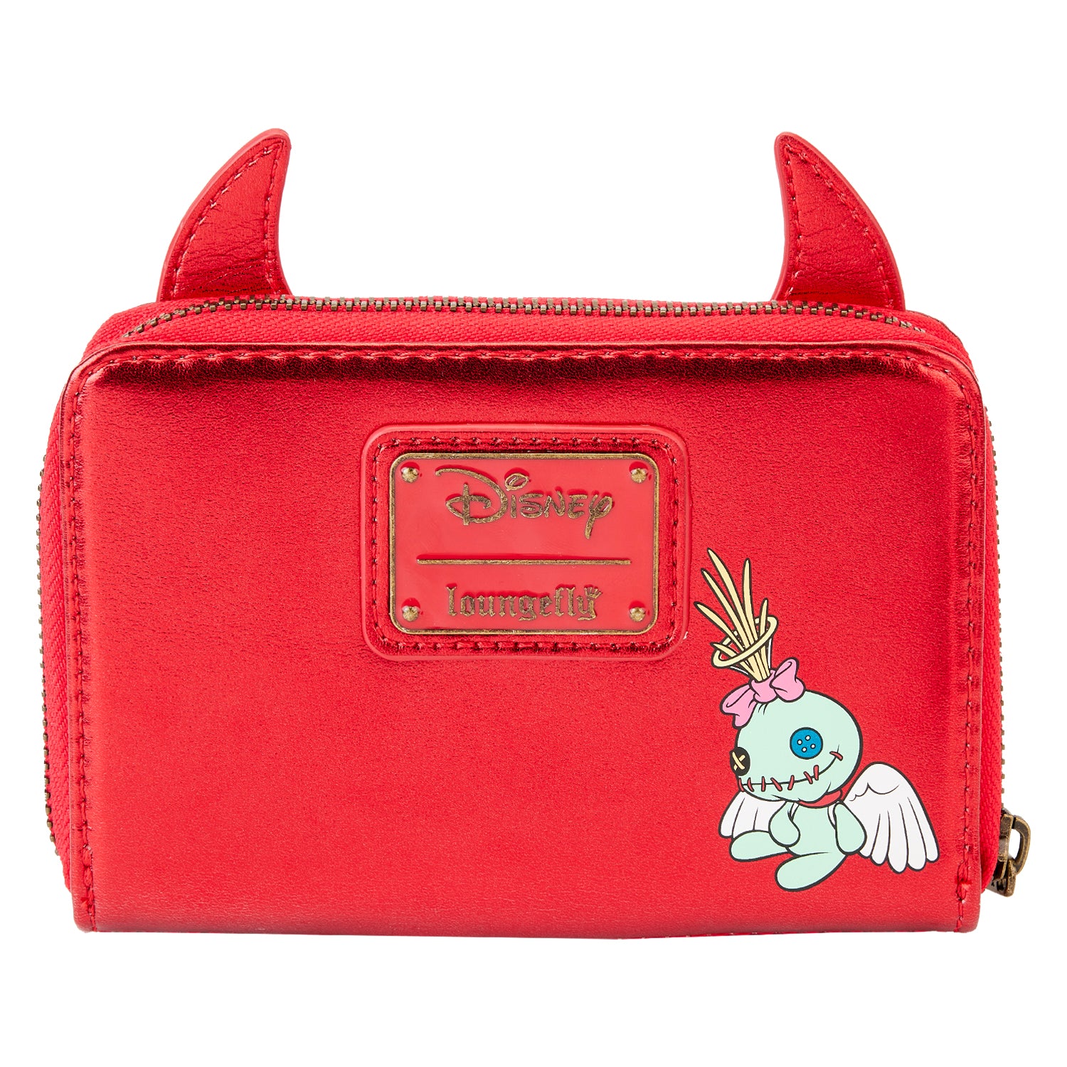 Loungefly Disney Stitch Devil Cosplay Zip-Around Wallet