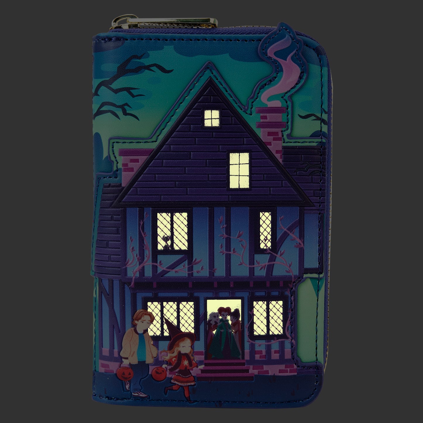 Loungefly Disney Hocus Pocus Sanderson Sisters House Zip-Around Wallet