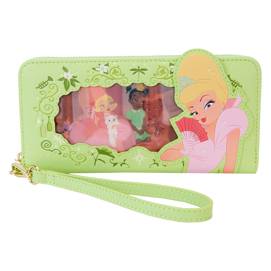 Loungefly The Princess and the Frog Princess Series Lenticular Zip Around Wristlet Wallet *PRE-ORDER ITEM*