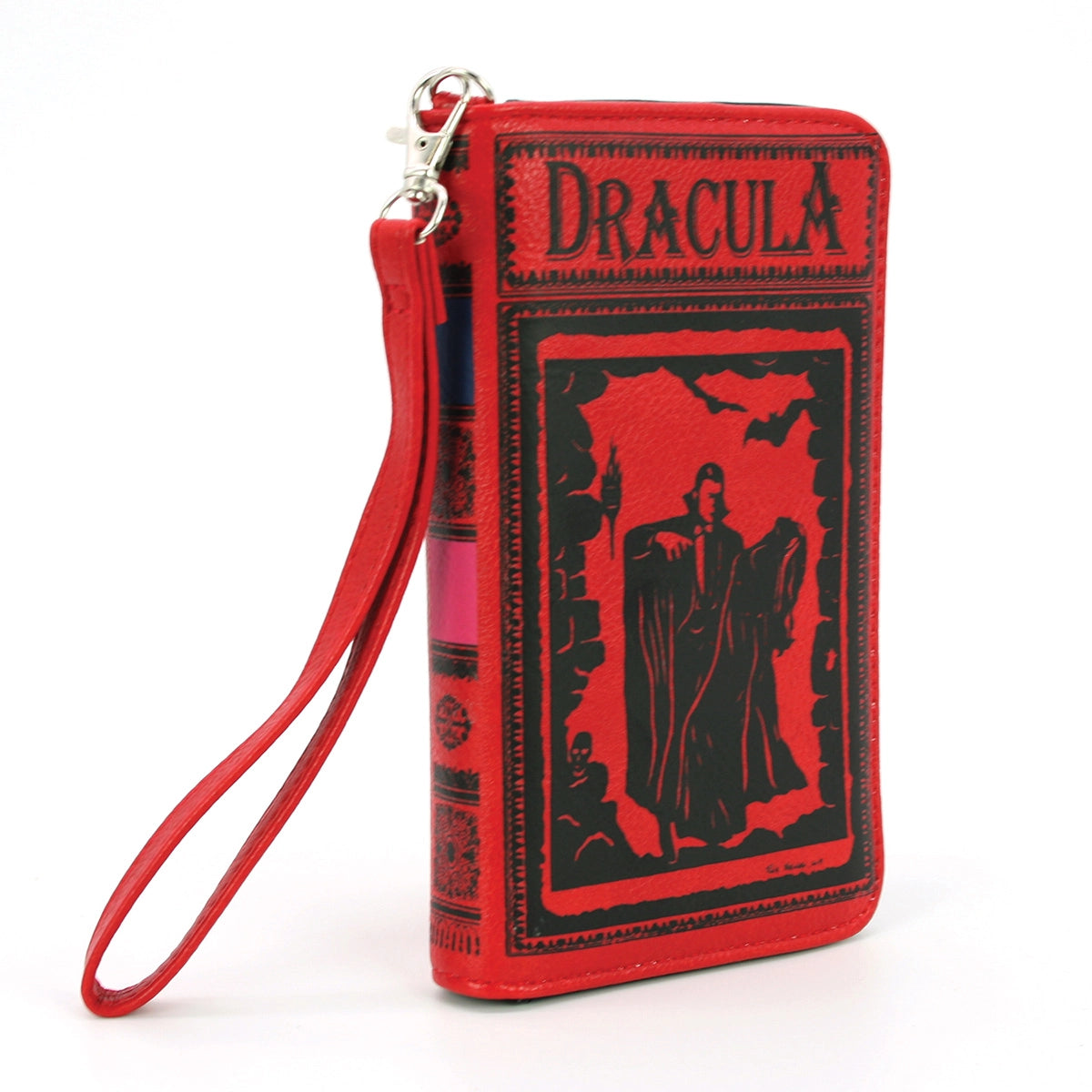 Dracula By: Bram Stoker Book Wallet With Wrist Strap