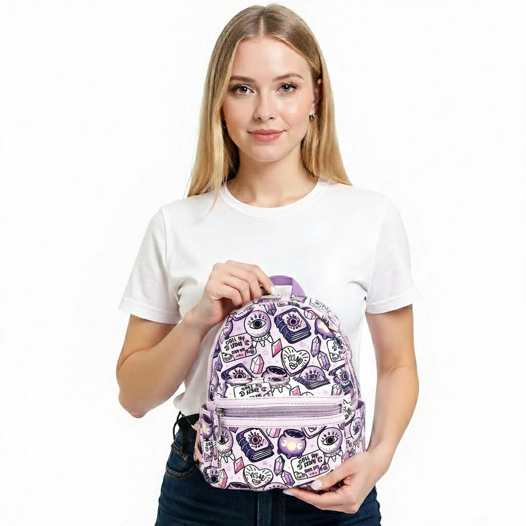 Witches Tarot AOP Mini Backpack