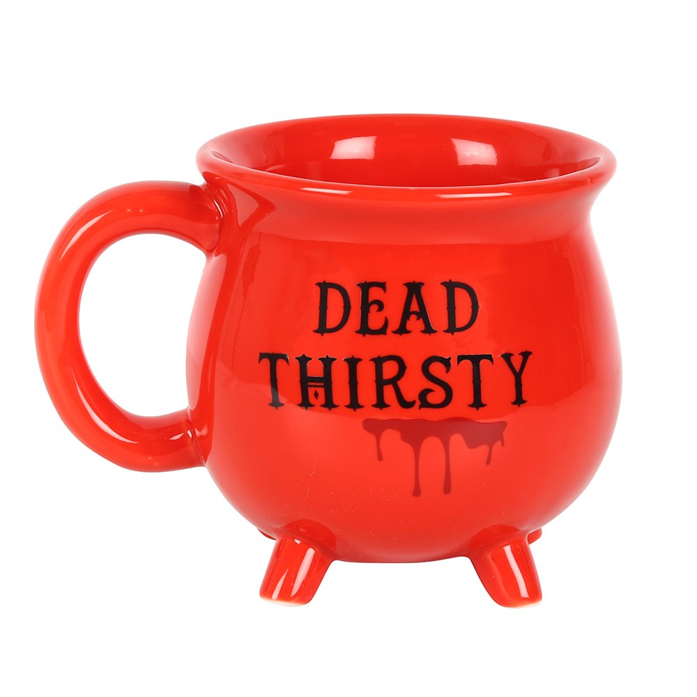 Dead Thirsty Halloween Cauldron Mug