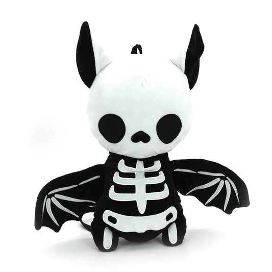 Skeleton Bat Stuffed Plushy Backpack