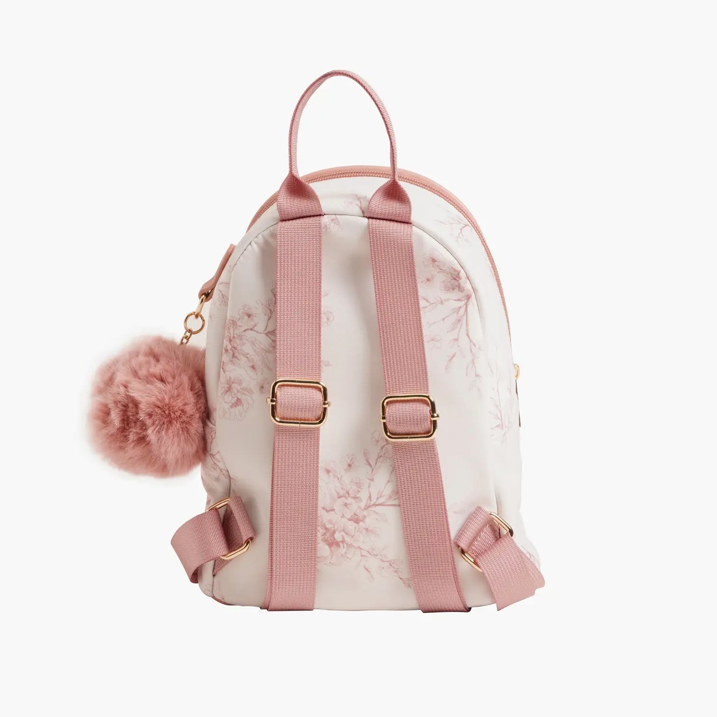 Cori Floral Print Backpack Mauve
