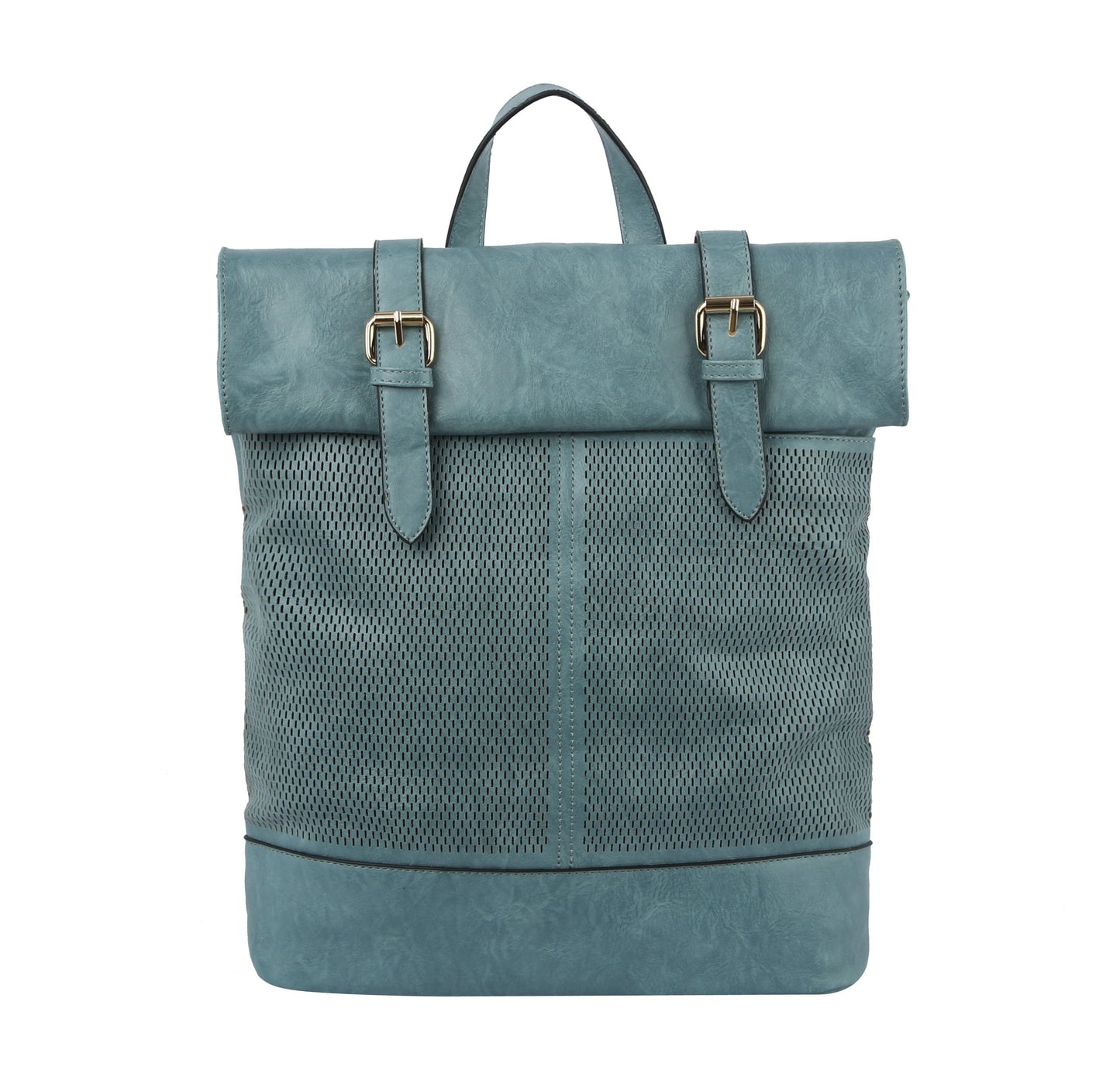 Willow Square Backpack Dusty Blue