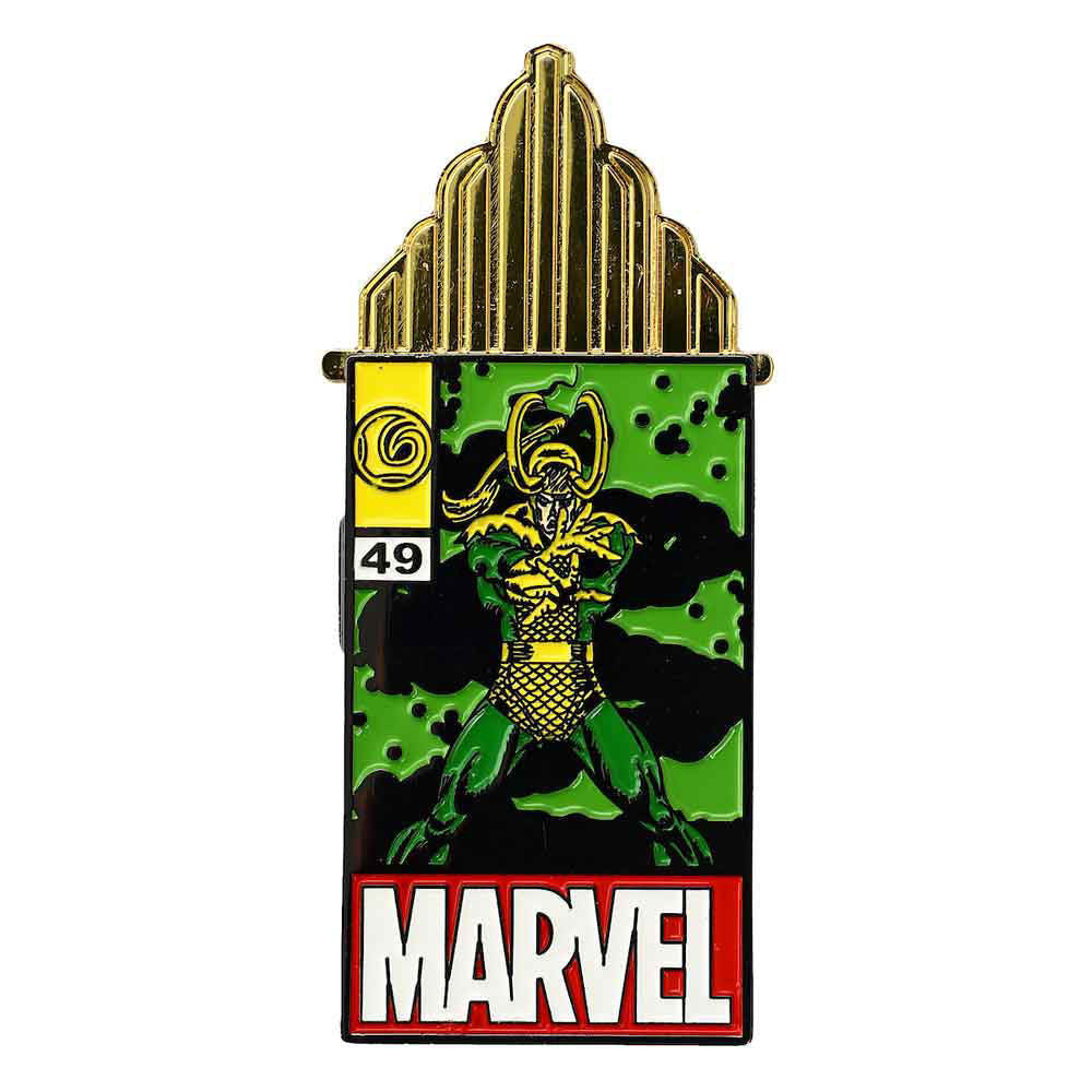 Bioworld Marvel Loki Royal Palace of Valaskjalf Animated Lapel Pin