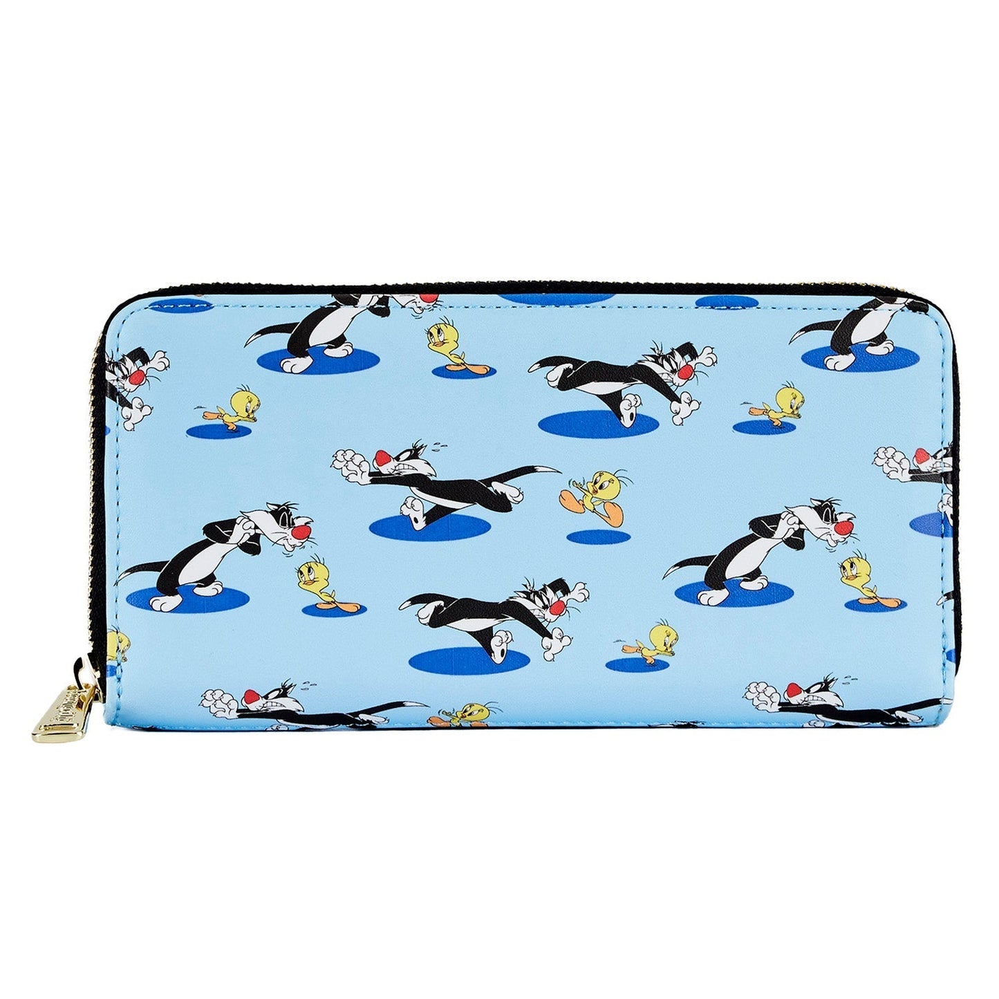 Loungefly Looney Tunes Tweety & Sylvester AOP Zip-Around Wallet