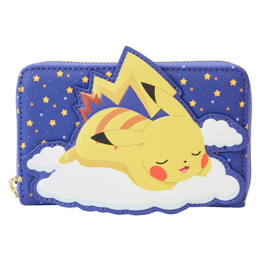 Loungefly Pokemon Sleeping Pikachu And Friends Zip-around Wallet
