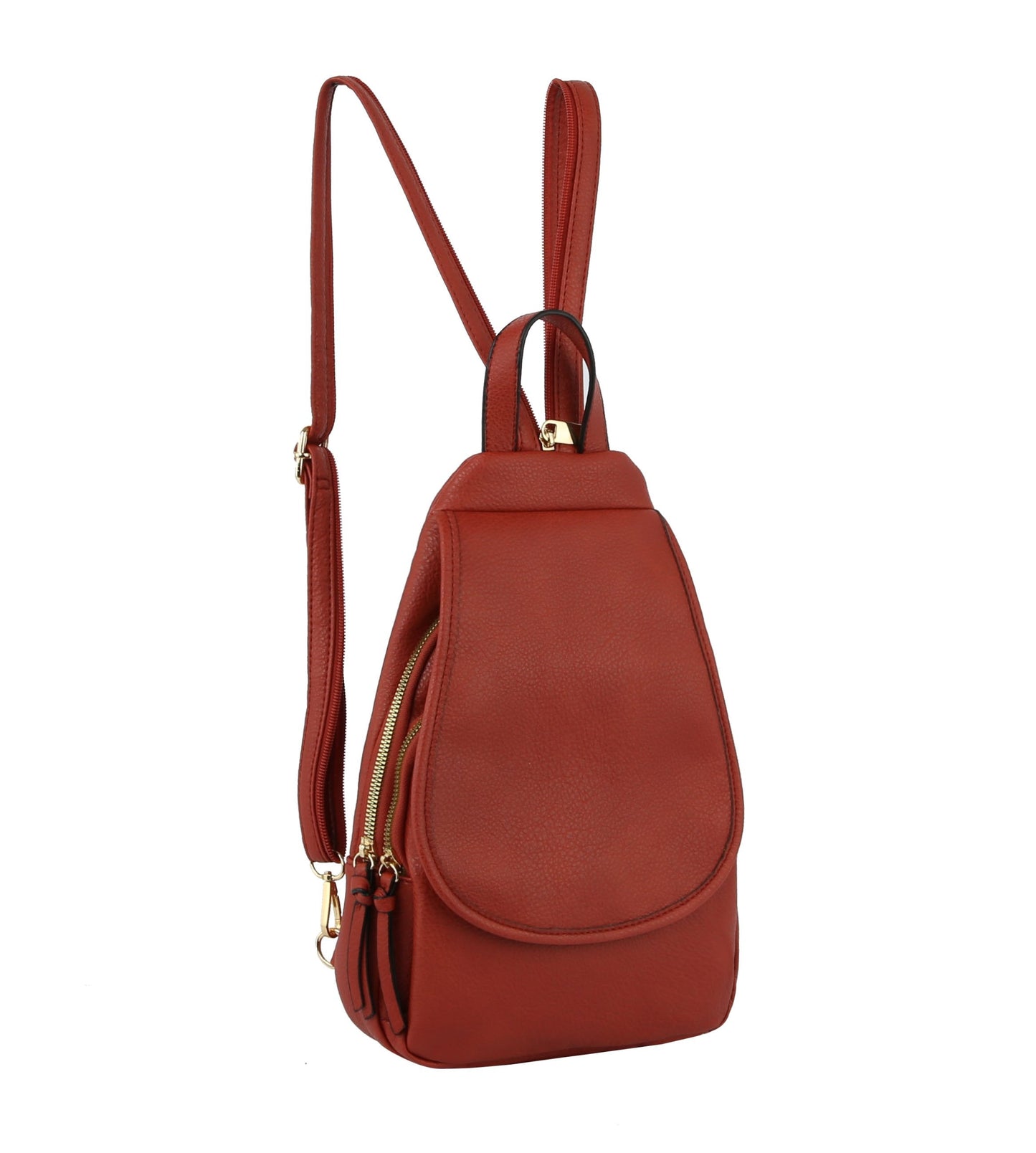 Faith Triangle Backpack Red